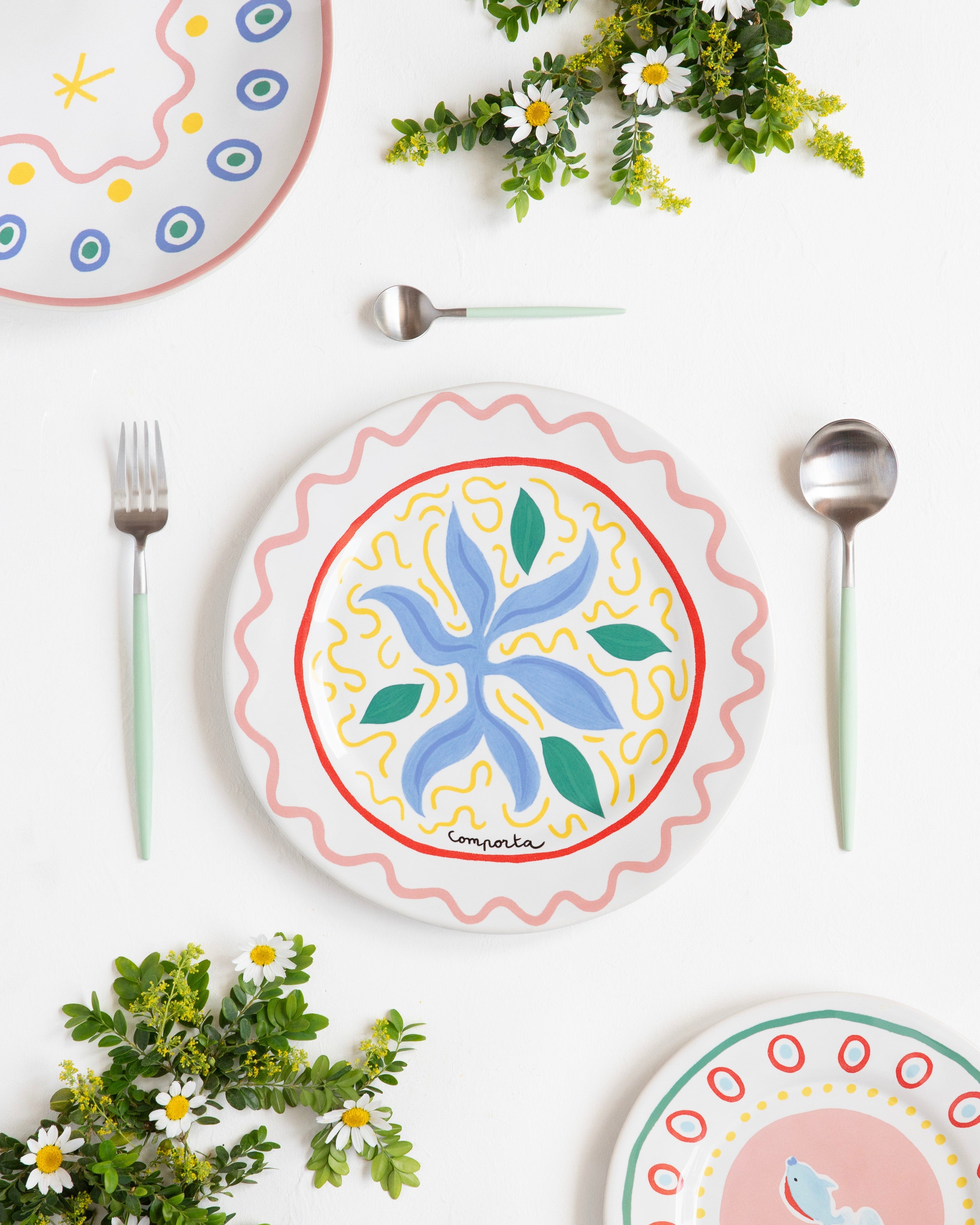 24-teiliges Besteck Cutipol Goa Seladon