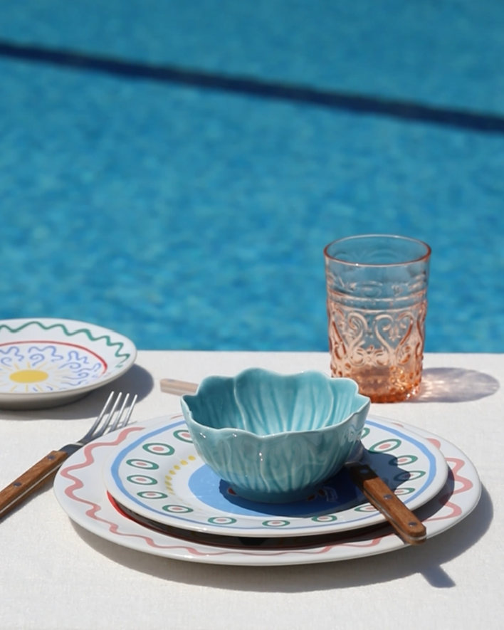 Besteck 24-teilig Sabre Paris Bistrot Teak Vintage