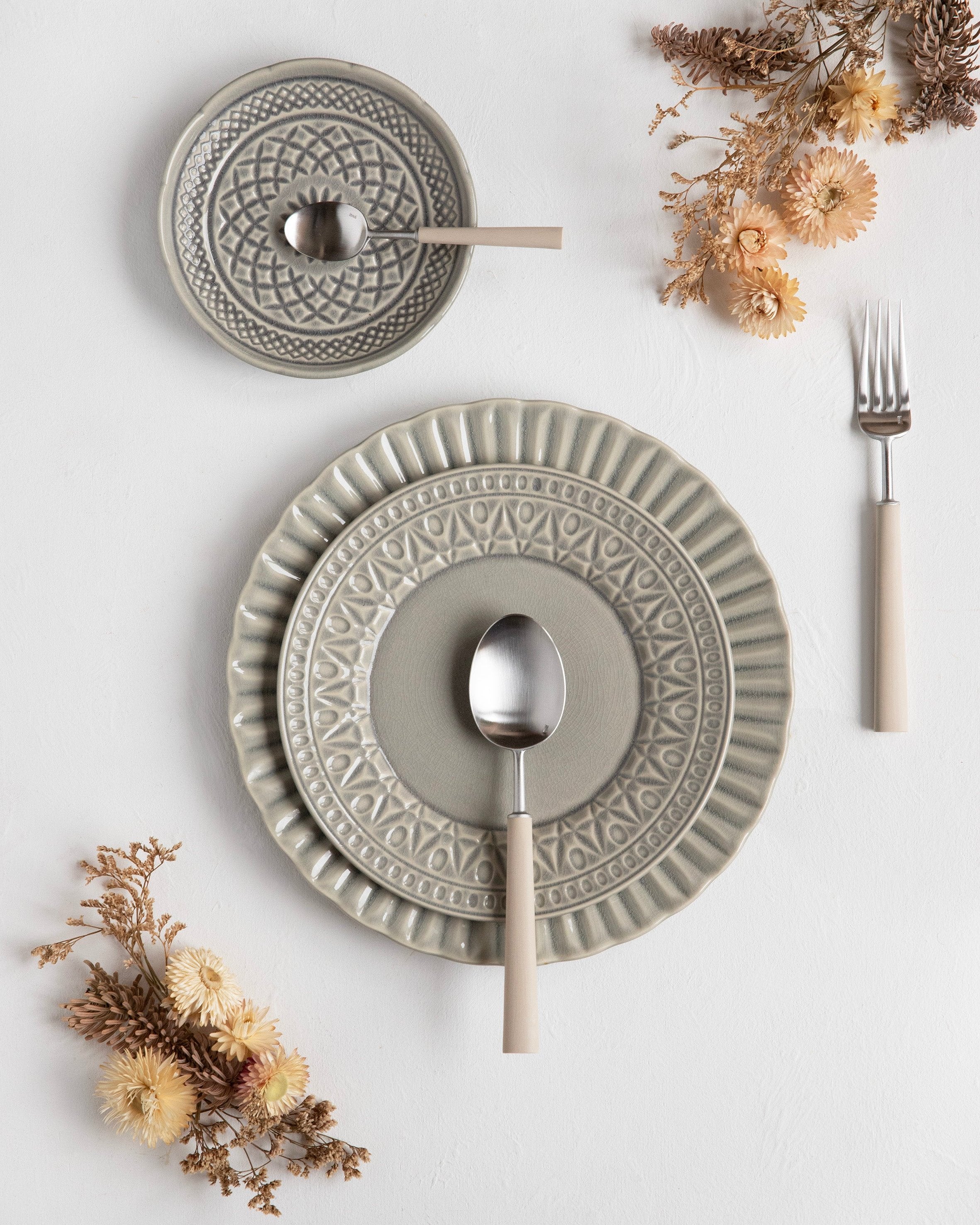Plato llano Crystal