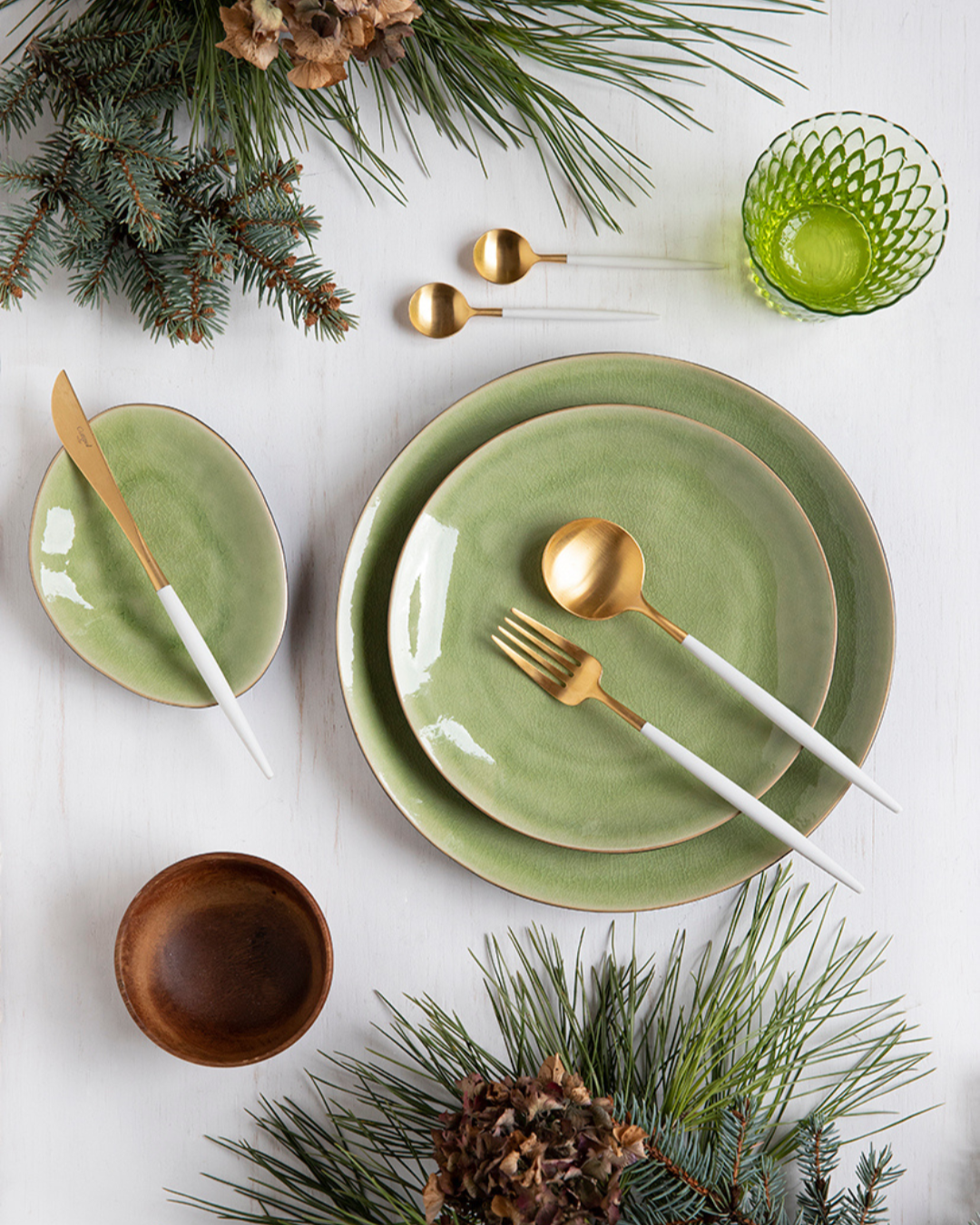 Brot Teller Riviera Green