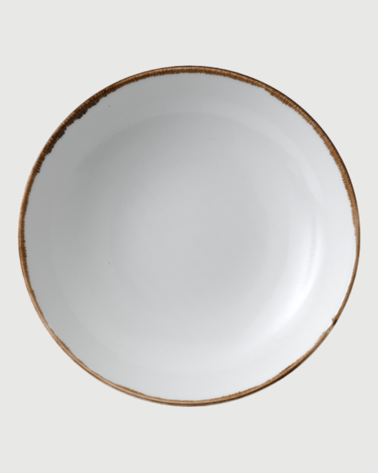 Plato hondo 18 cm Regular Natural Brown