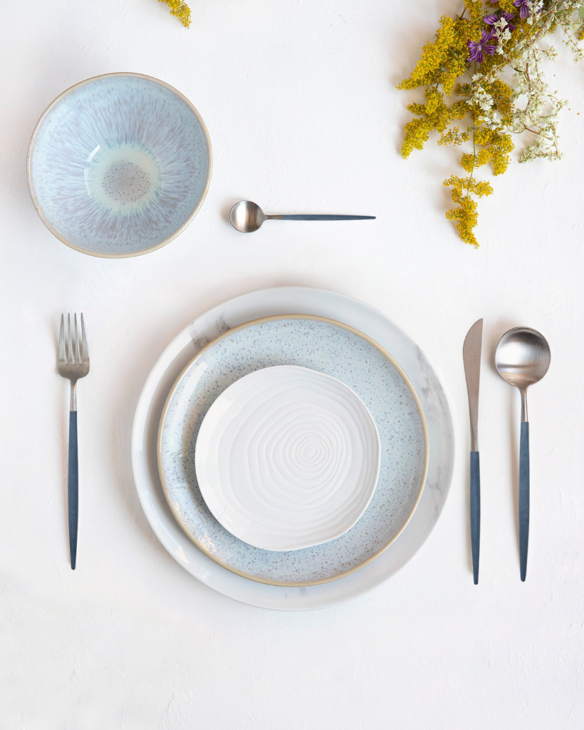 Cutipol Goa Blue Besteckset 24-teilig