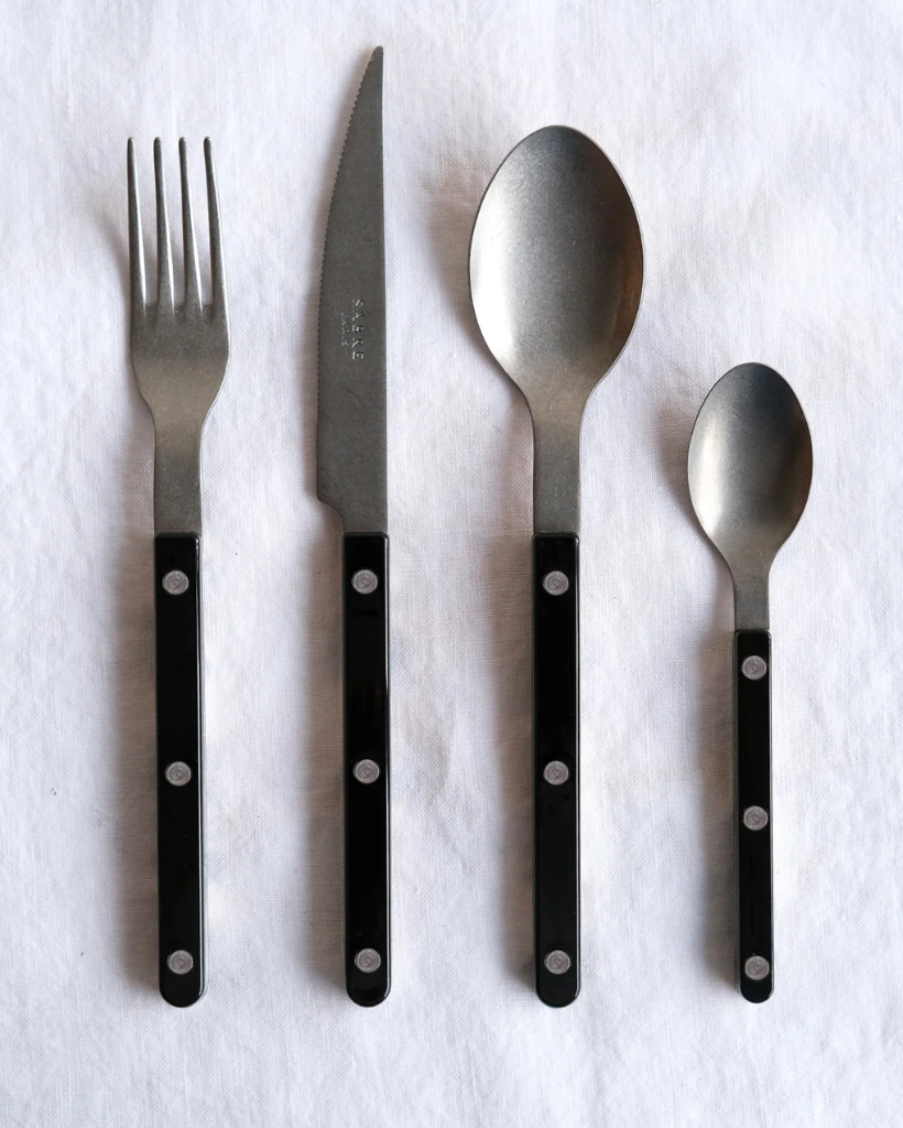 Besteck 24-teilig Sabre Paris Bistrot Teak Vintage