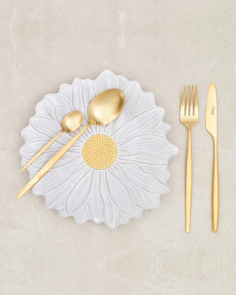 Cutipol Solo Gold Matt Cutlery Set - 24 piece