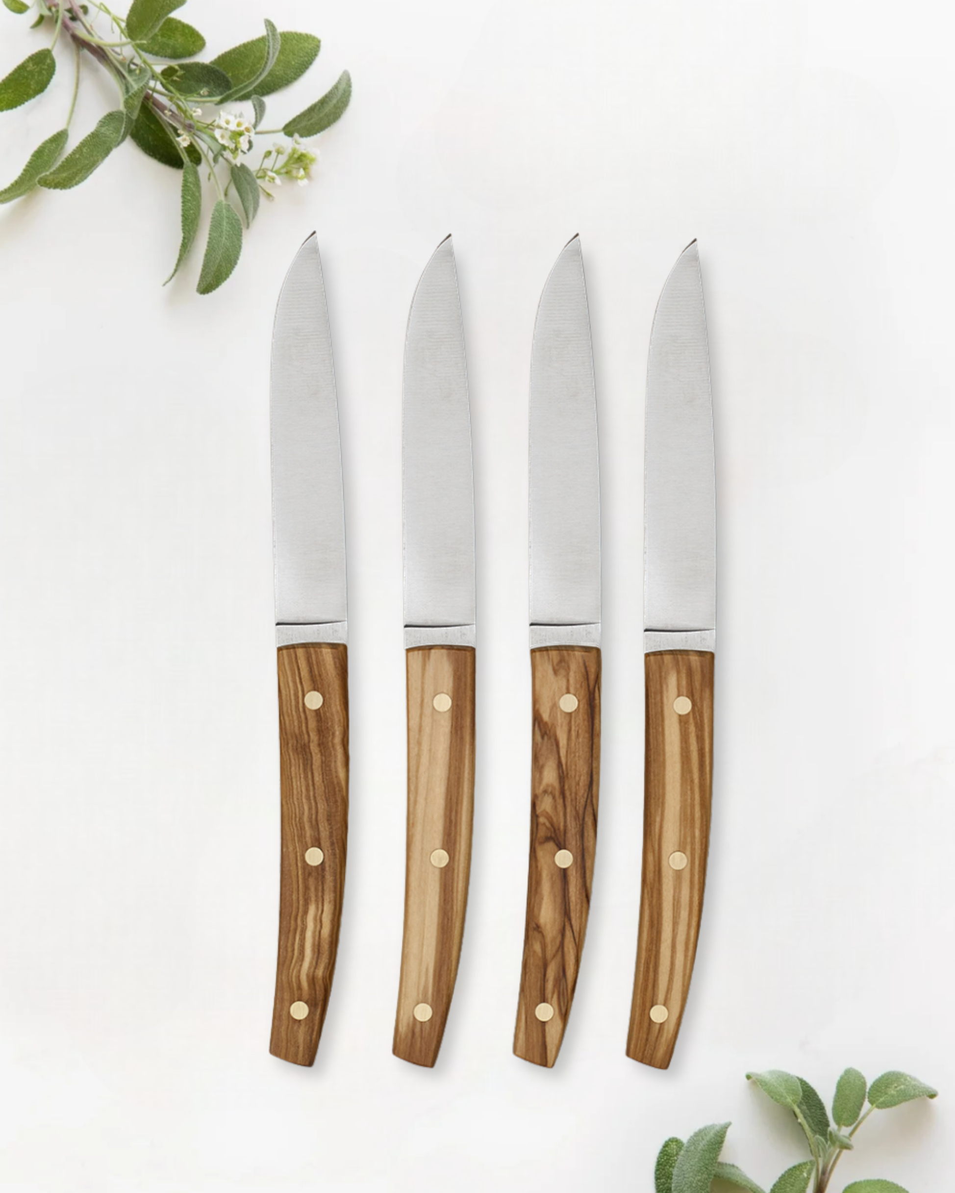 Set 4 cuchillos de carne Lisbon Olive Tree