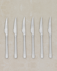 Set 6 Cuchillos de carne Tribeca Mate