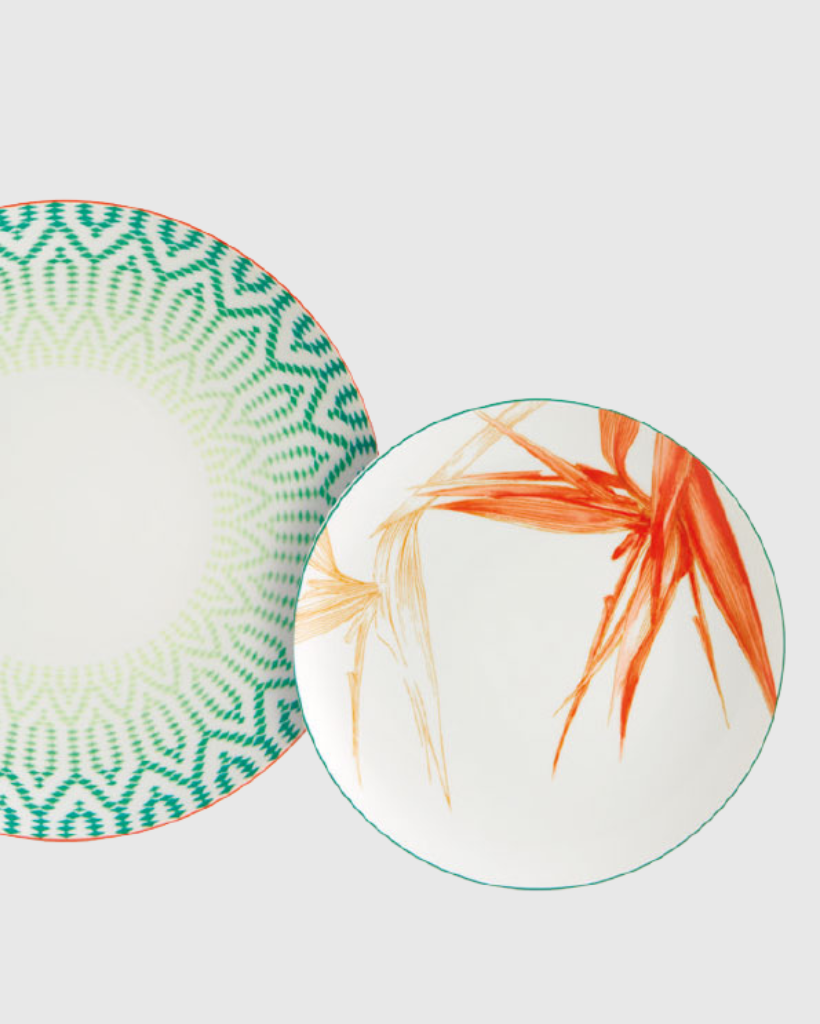 Fiji Ess Teller Satz mit 6 Einheiten