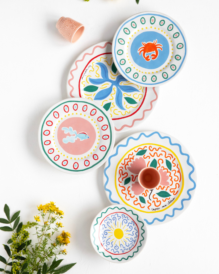 Dinner Plate Capri Summer Bliss