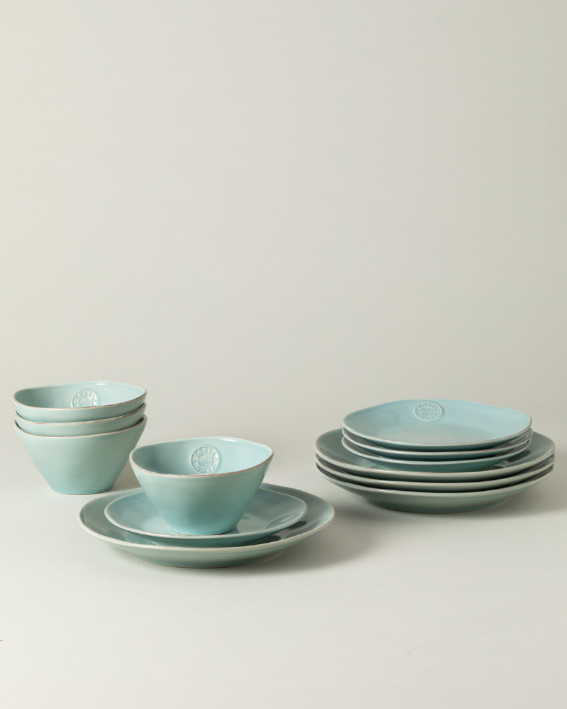 Nova Turquoise 13-teiliges Geschirrset
