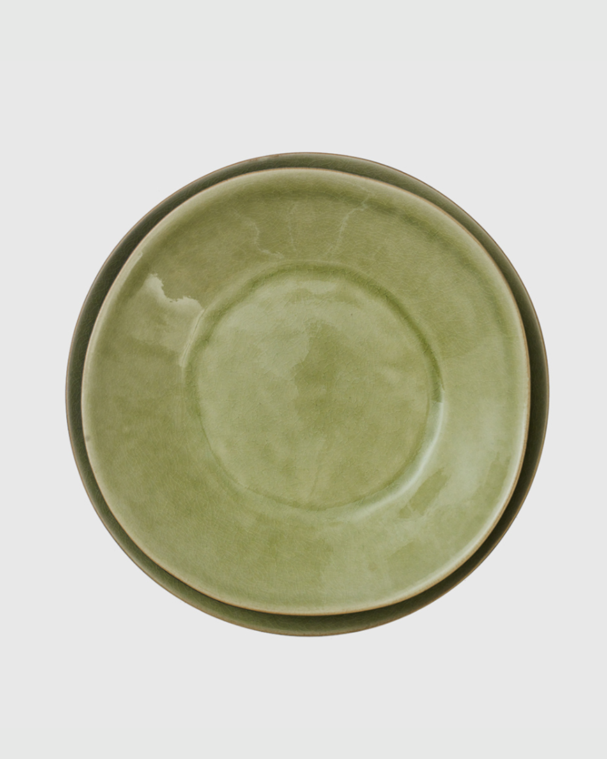 Plato hondo Riviera Green