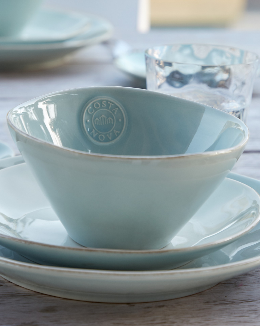Plato llano Nova Turquoise