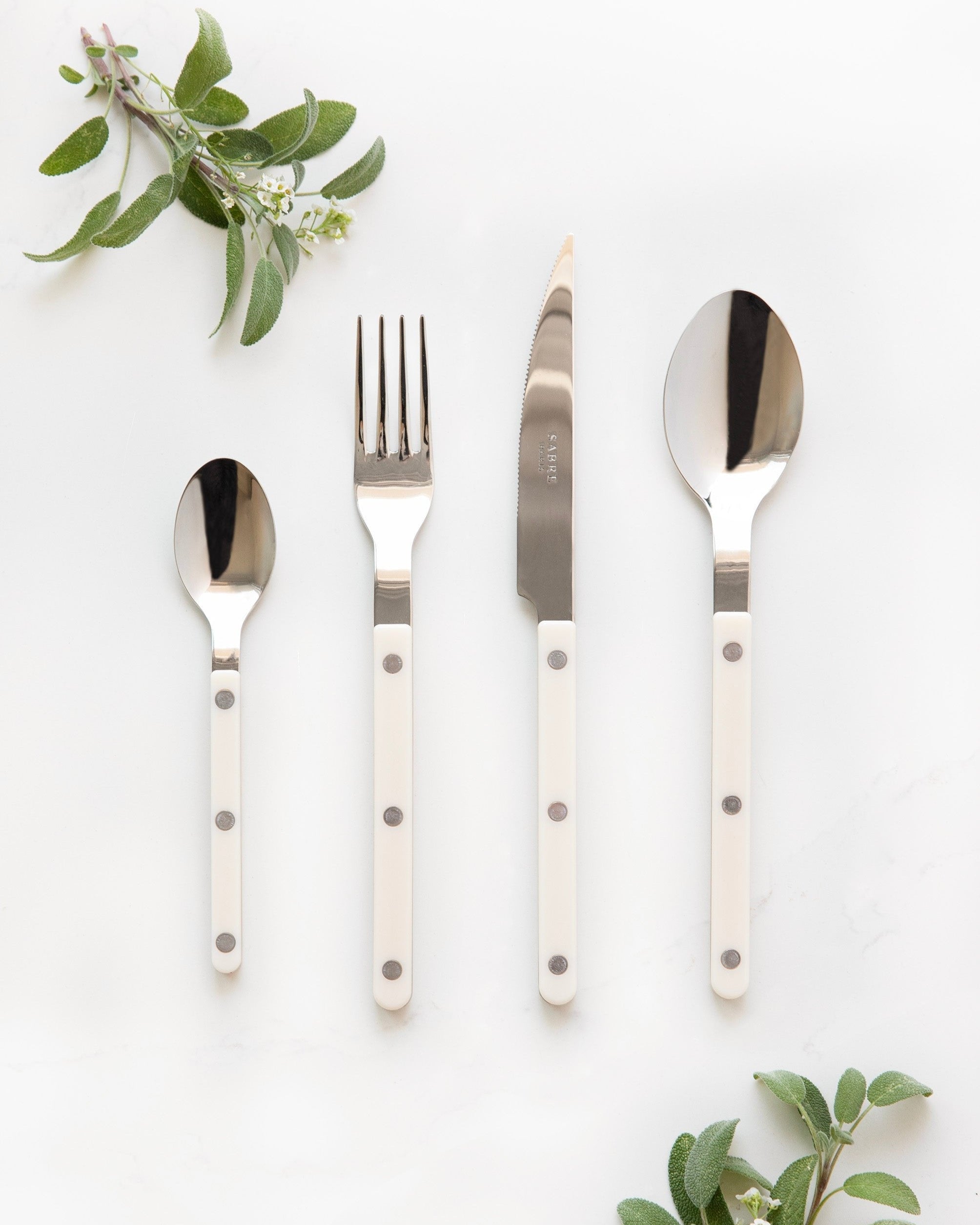 Sabre Bistrot Elfenbeinbesteck 4-teilig