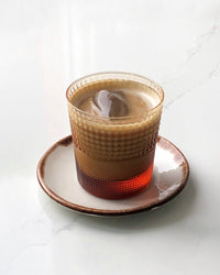 Set mit 6 Pikes Bernsteingläsern