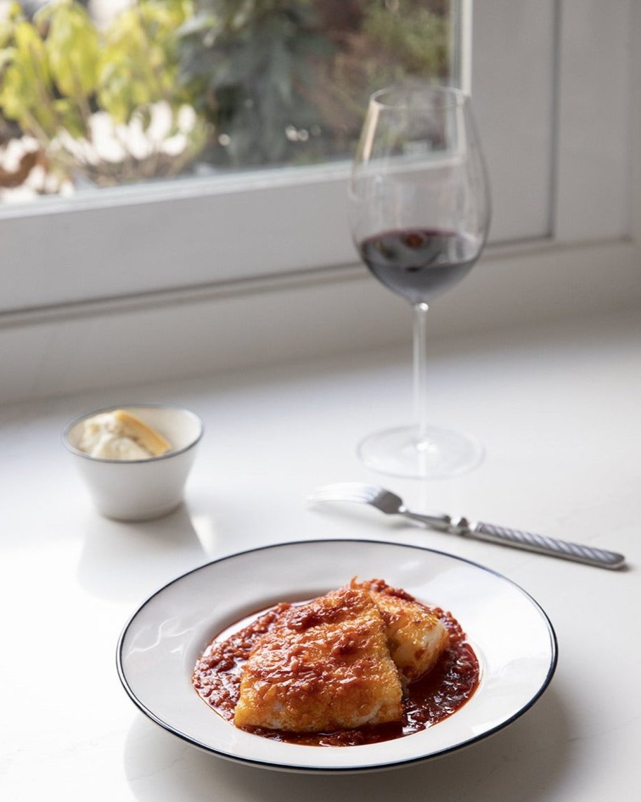 Blue Edge tiefer Teller