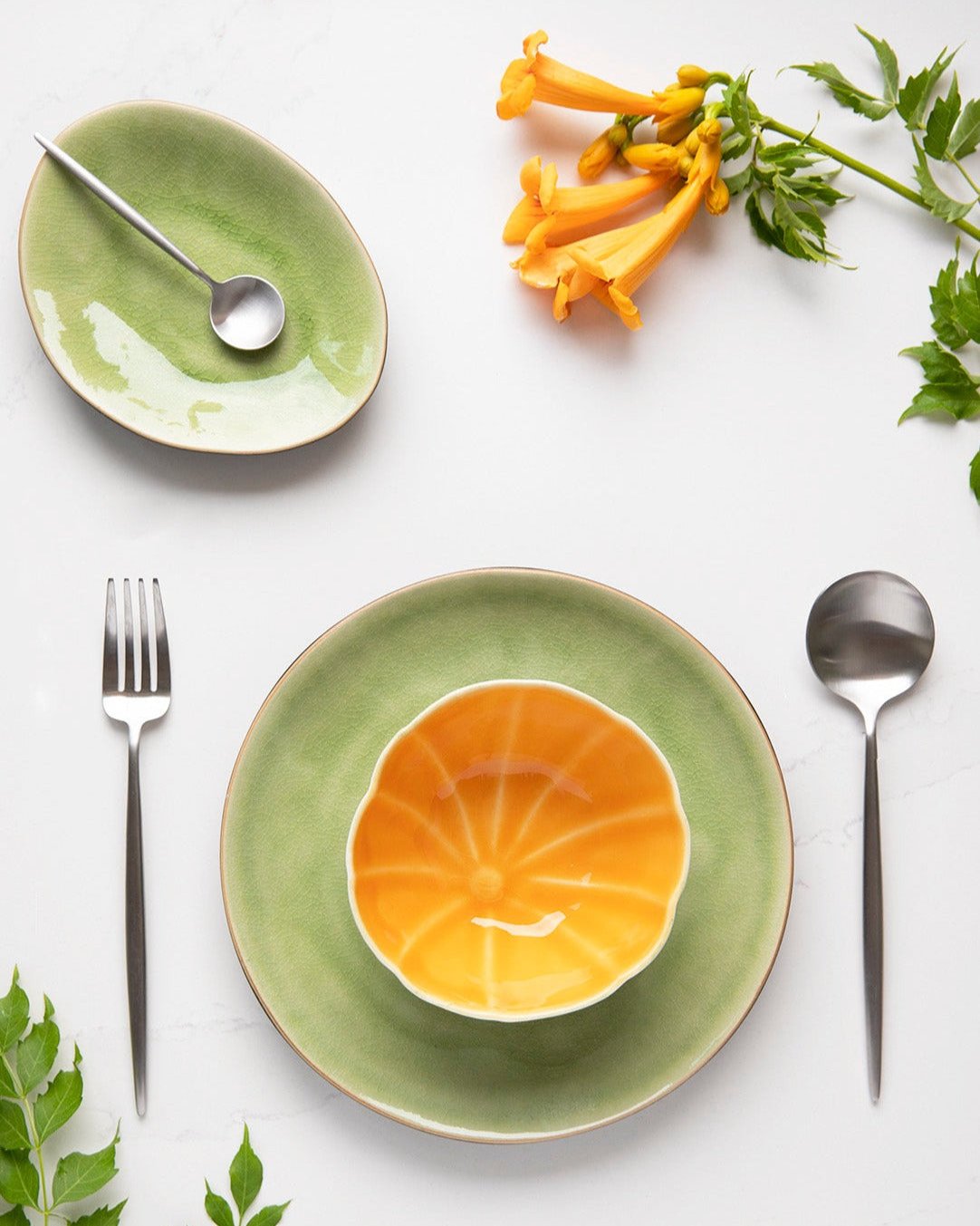 Bread Plate Rivera Green