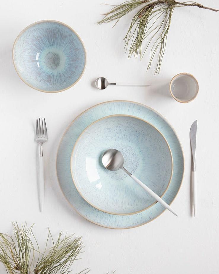 Besteck 4 Stück Cutipol Goa Weiss