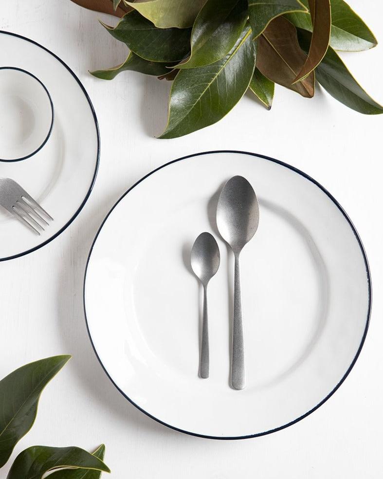 Blue Edge 12-piece Dinner Set