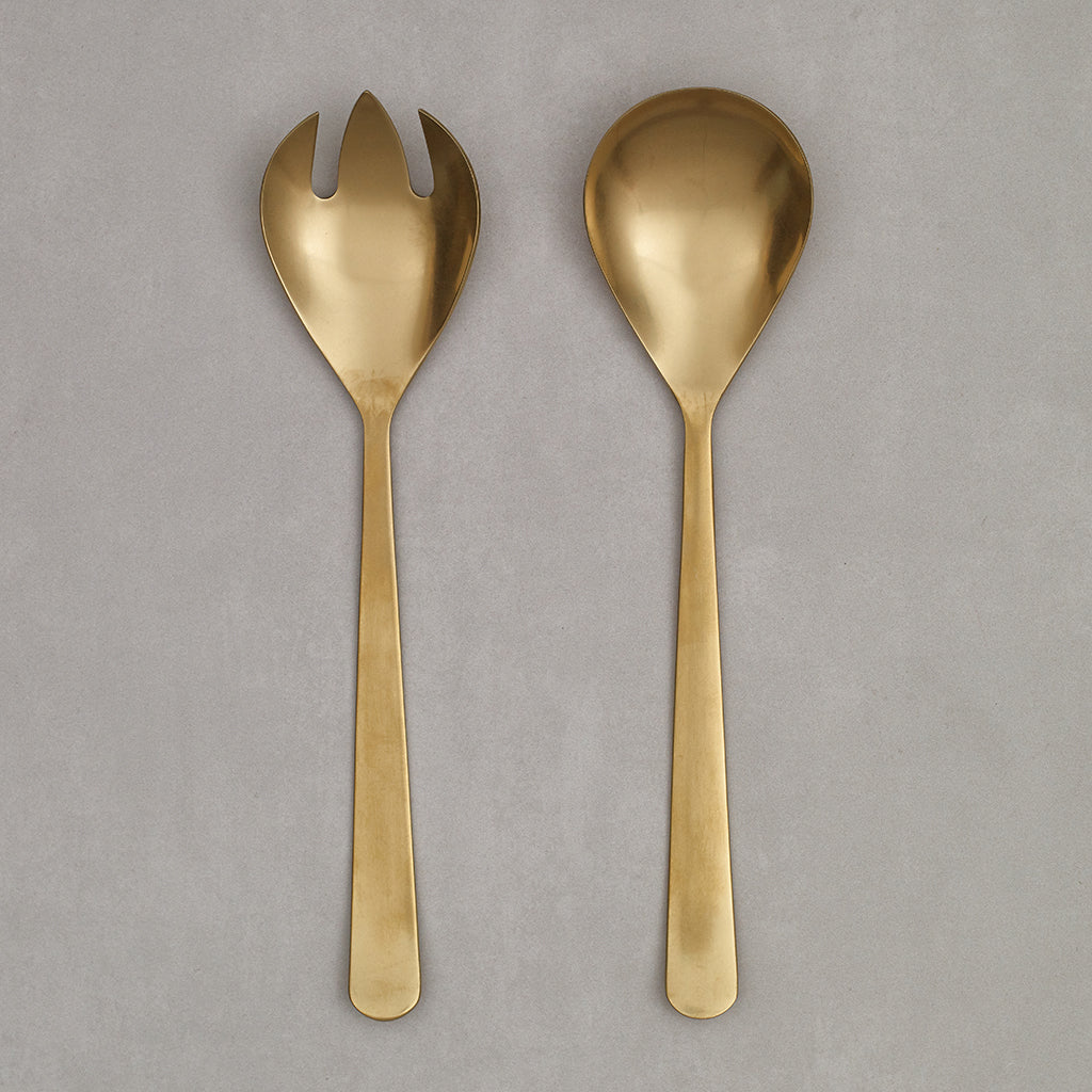 Tribeca Gold Vintage Besteck – 4 Stück
