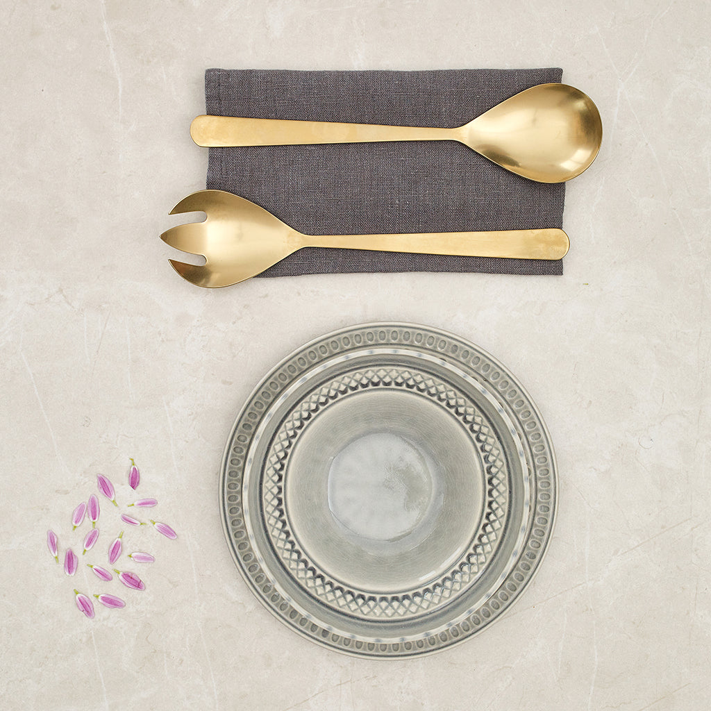 Tribeca Gold Vintage Besteck – 4 Stück