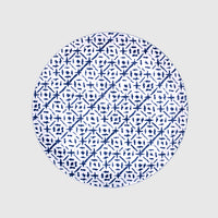 Dinner Plate Indigo Tile