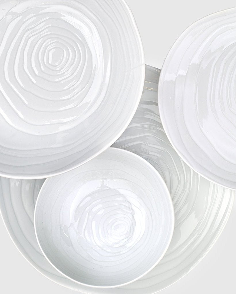 Plato de postre Teak