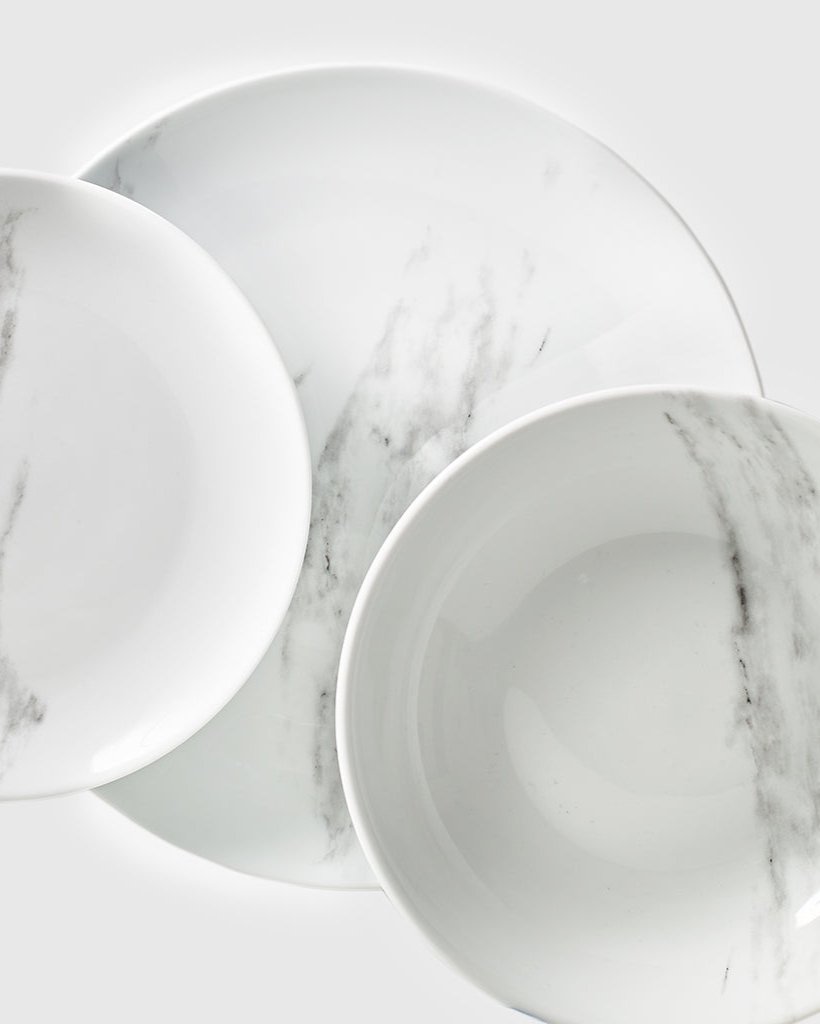 Plato hondo Marble