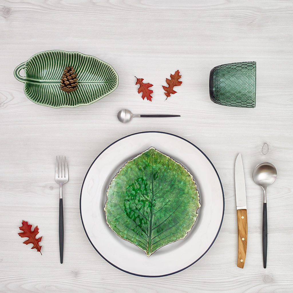 Dessert Plate Riviera Leaf