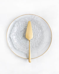 Pala de servir Tarta Tribeca Gold Vintage