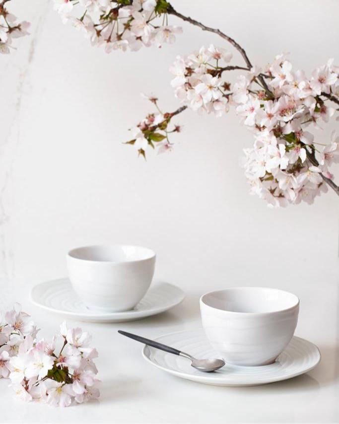 Kaffeebecher aus Teakholz – Set mit 2 Einheiten