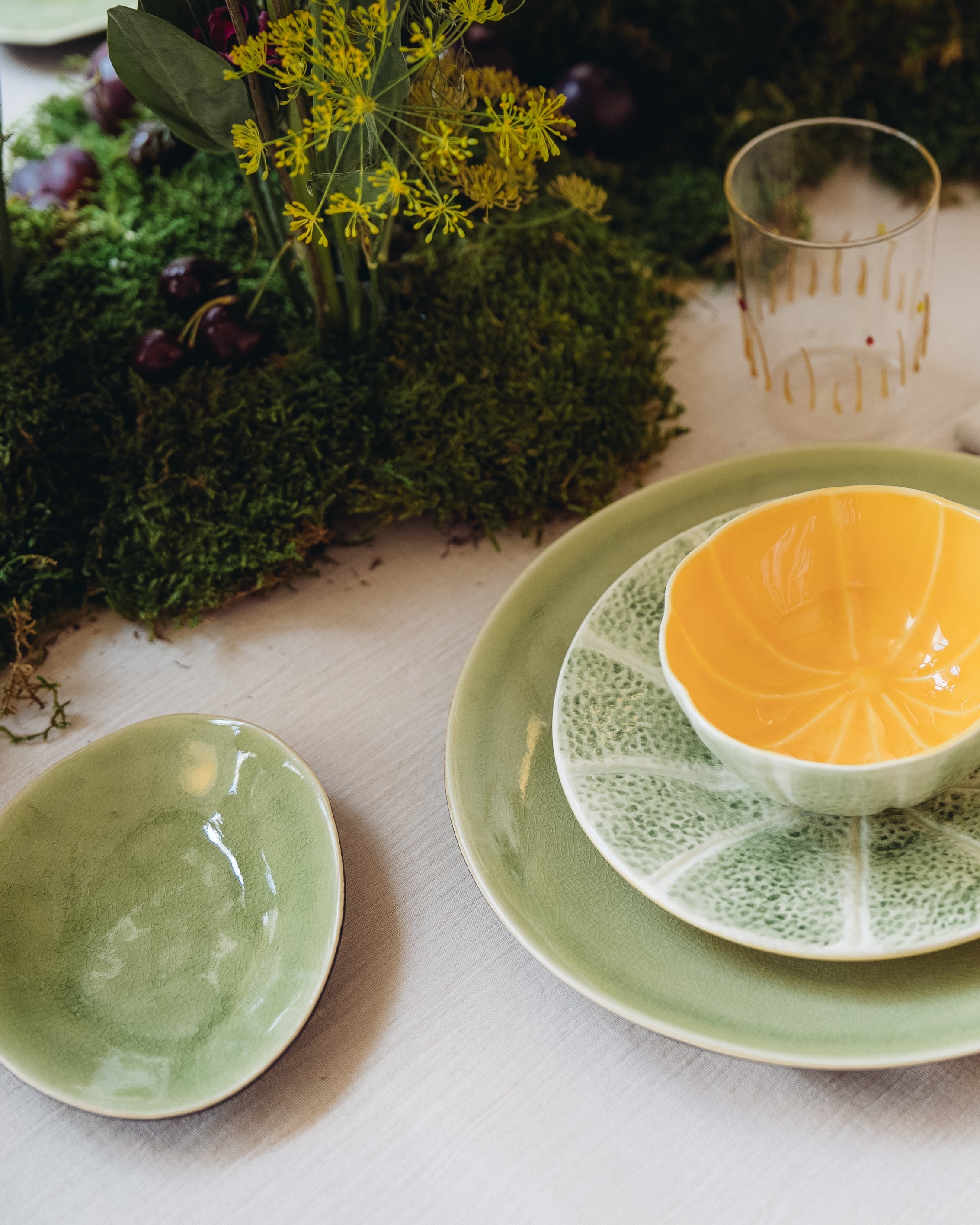 Bread Plate Rivera Green
