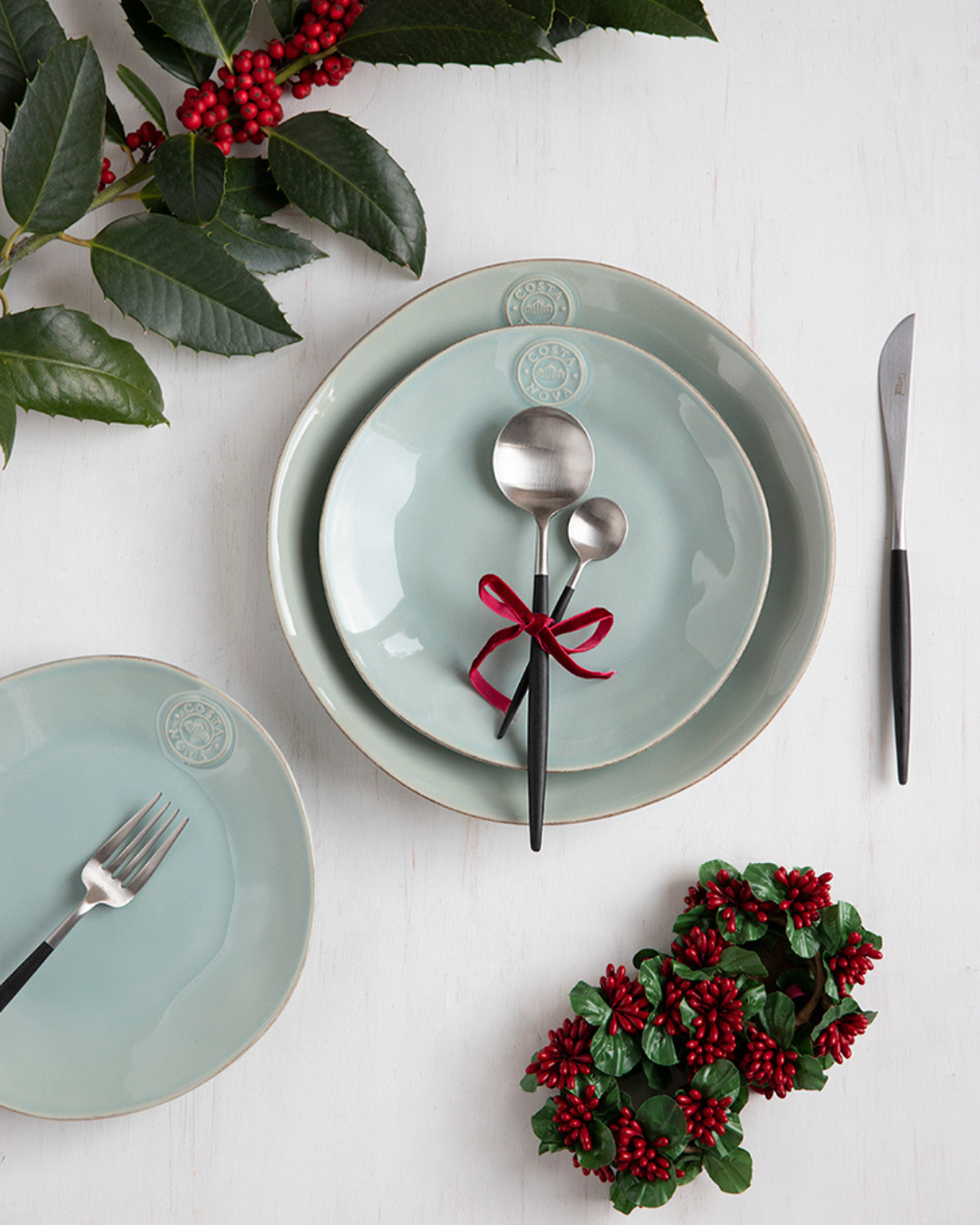 Plato de postre Nova Turquoise