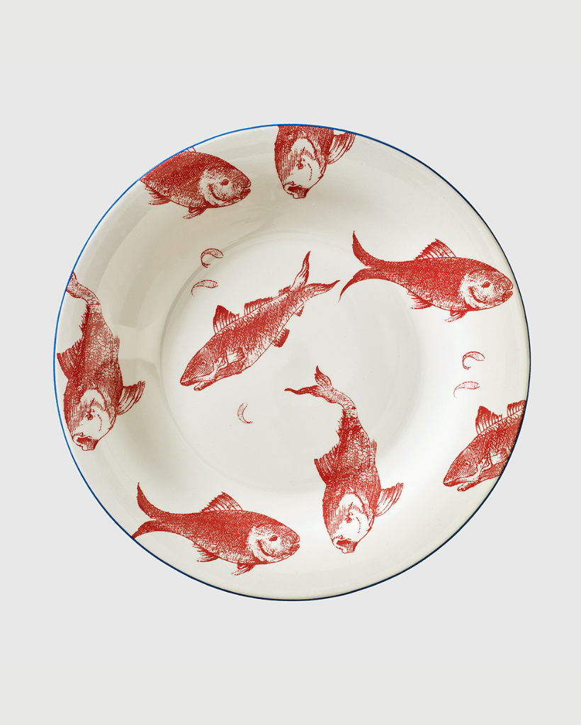 Fish tableware 12 pieces