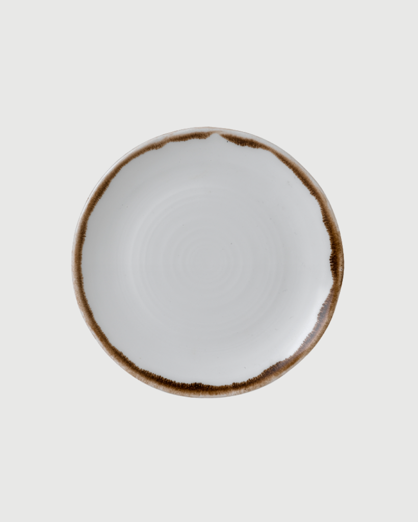 Bread Plate Organic Natural Brown