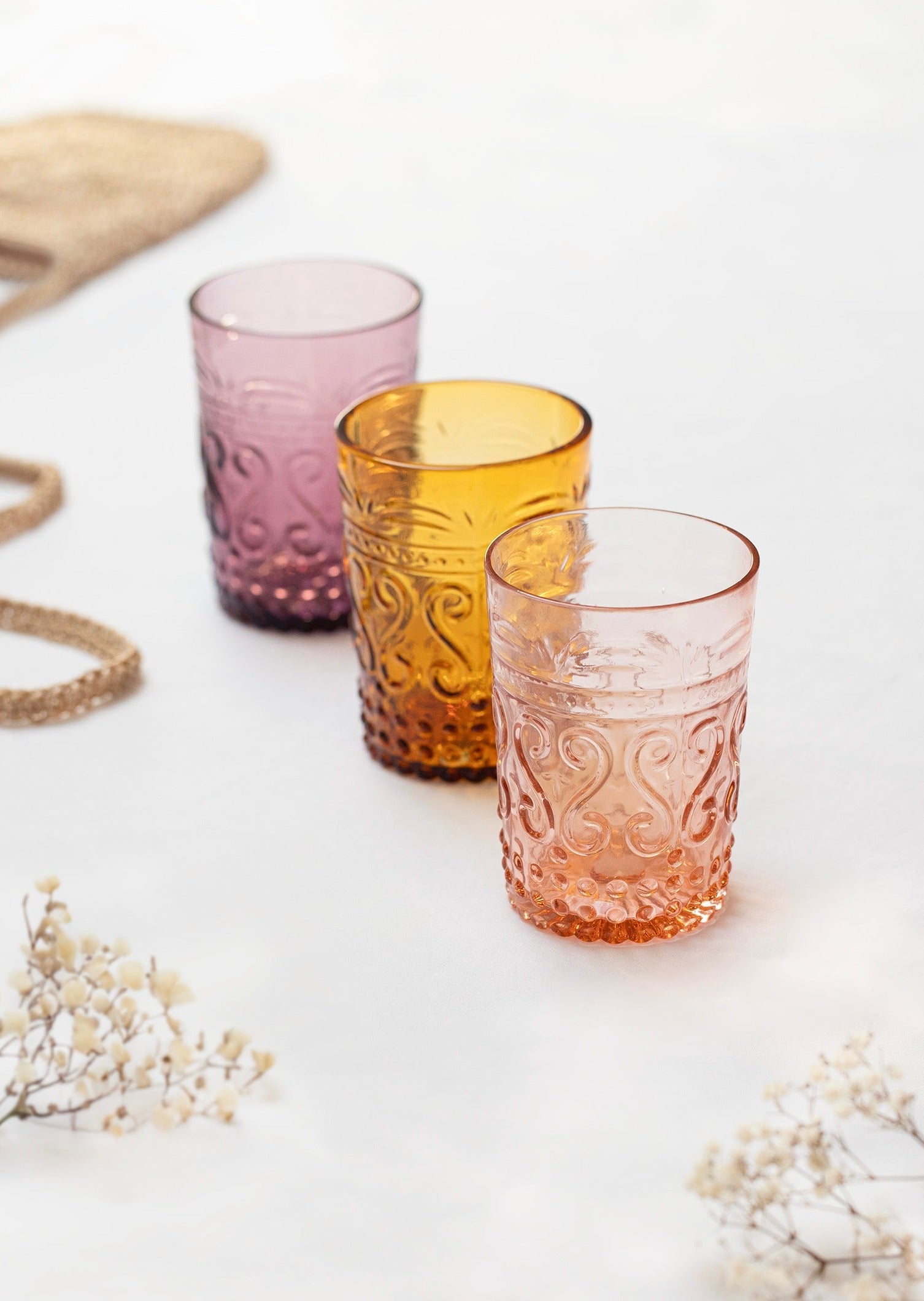 Set 6 vasos Romantic