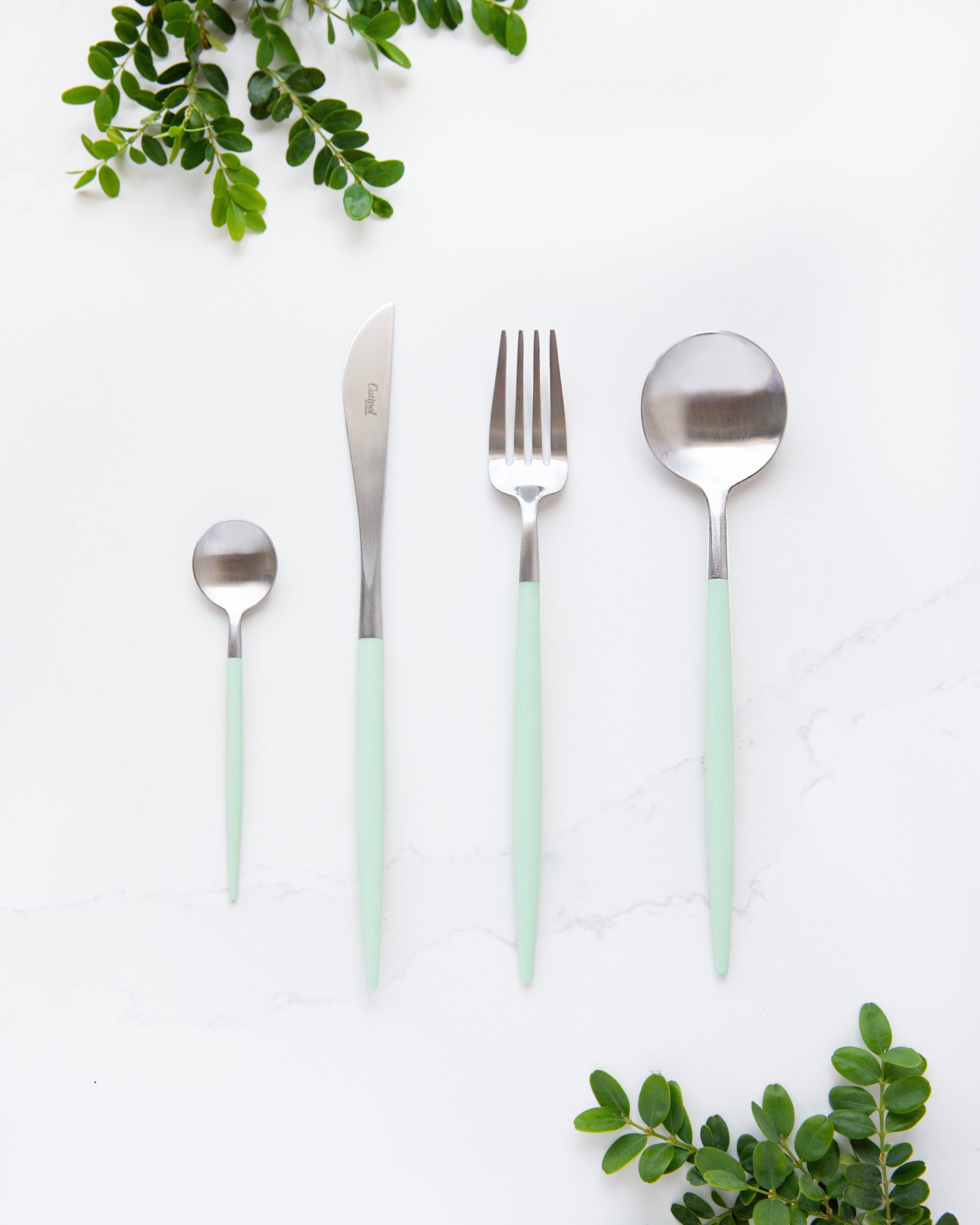 24-teiliges Besteck Cutipol Goa Seladon 