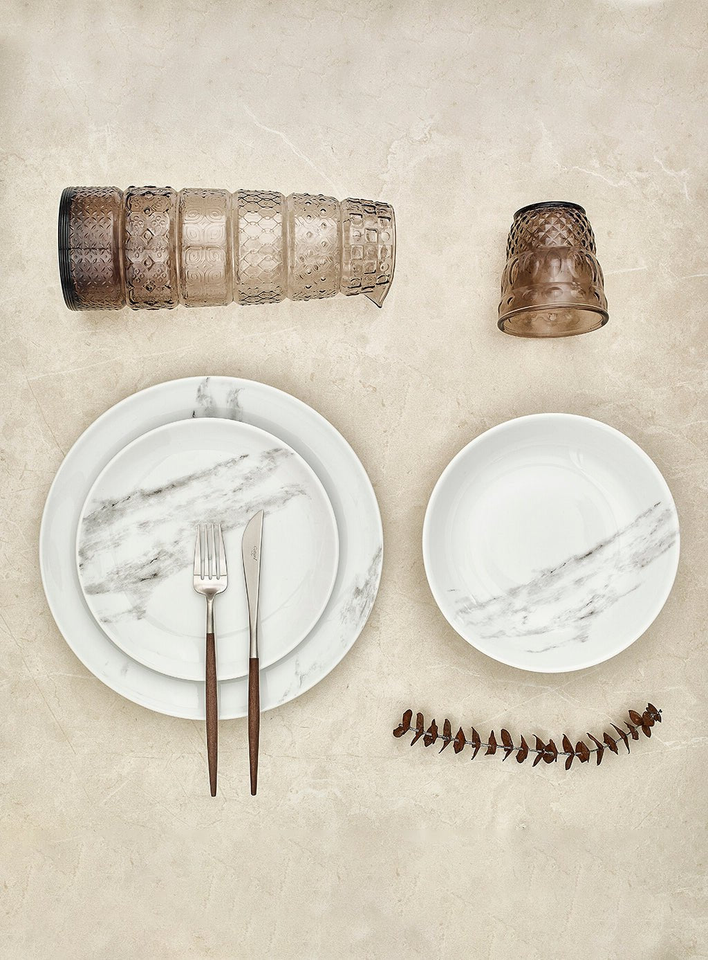 Dessert Plate Marble