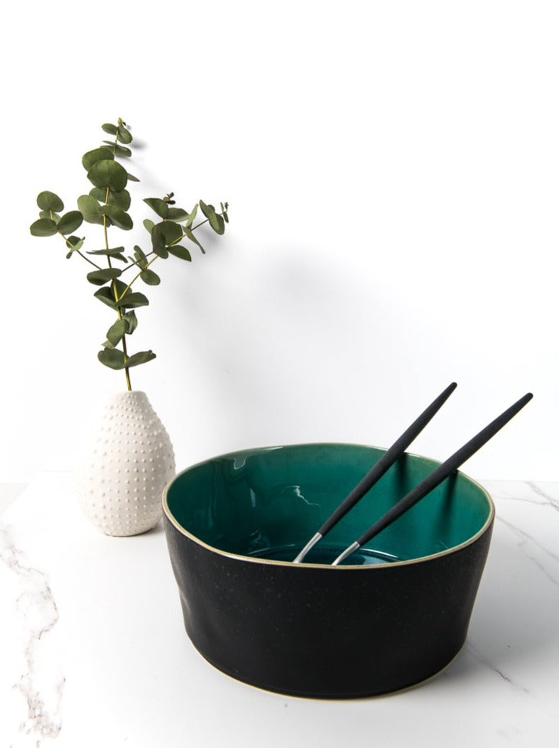 Salad Bowl Riviera Blue 