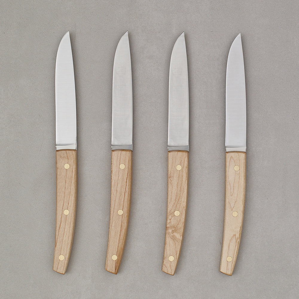Set 4 cuchillos de carne Lisbon Maple Tree