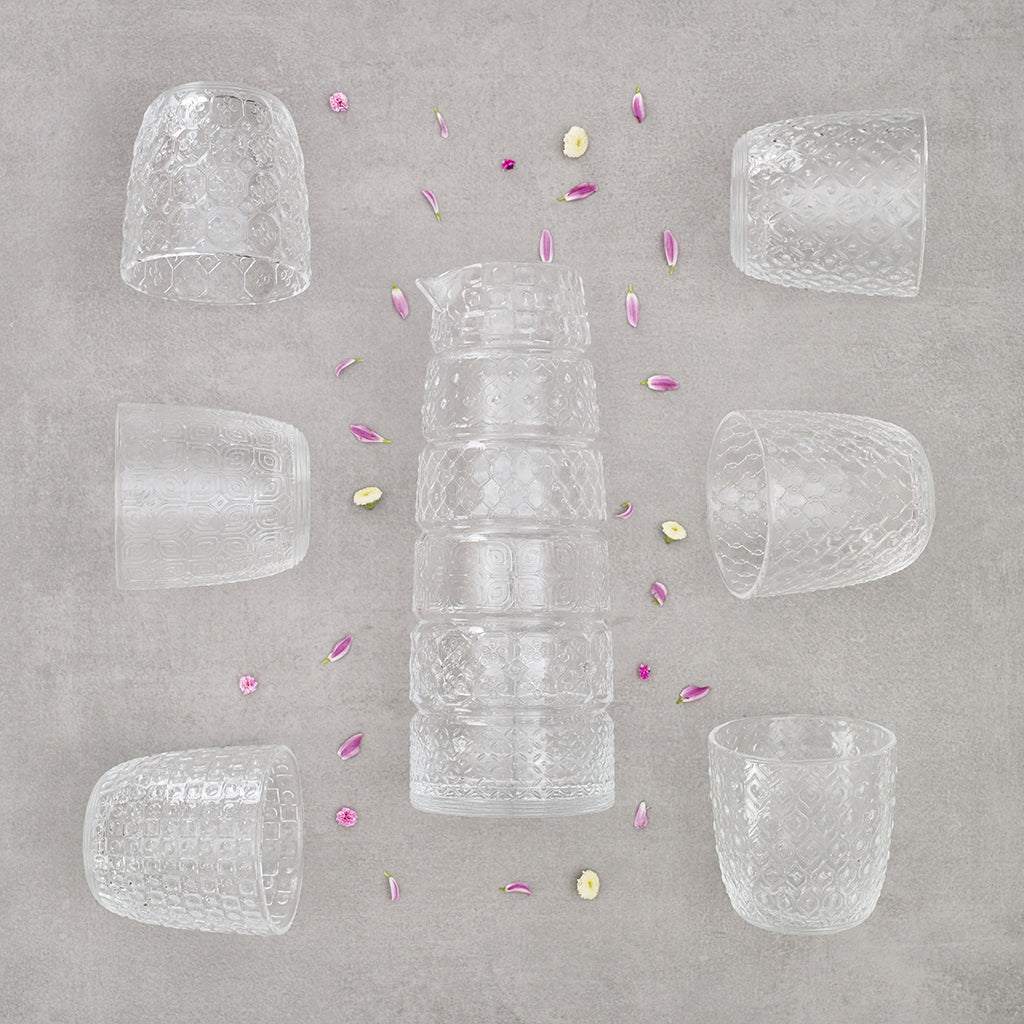 Set 6 vasos Textures