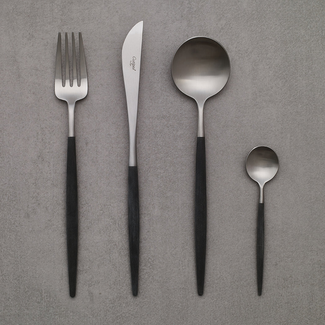 Cutipol Goa Besteck Schwarz 24-teilig