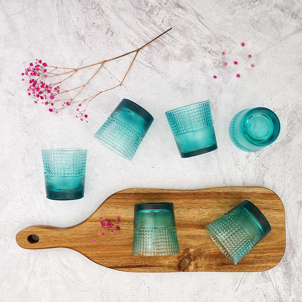 Set 6 vasos Pikes Turquesa