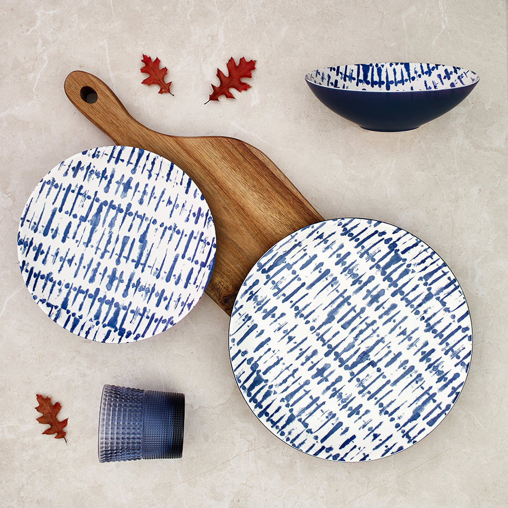 Tiefe Teller Indigo pure